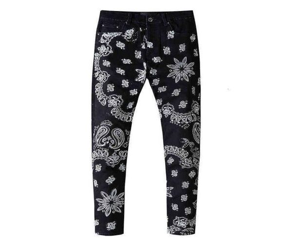 men039s jeans cashew blossom pants print slim fit small foot men039s perforated black jeans casual6922103, Blue
men039s jeans cashew blossom pants print slim fit small foot men039s perforated black jeans casual6922103, Blue