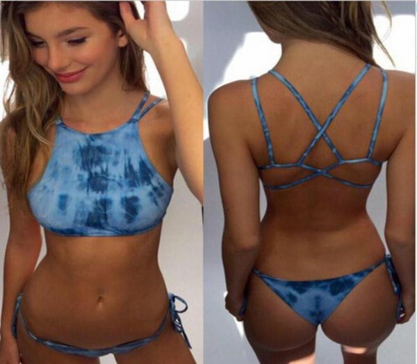 fashion2019 beach riot tie dye blue print women bikini high neck halter crop brazilian swimwear retro racerback caged sw9619206, White;black
fashion2019 beach riot tie dye blue print women bikini high neck halter crop brazilian swimwear retro racerback caged sw9619206, White;black