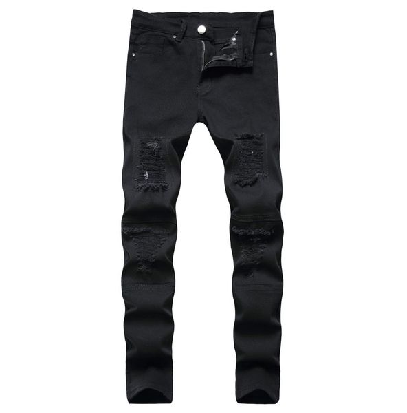 godlikeu mens ripped jeans hip hop biker stretch black distressed skinny denim pants4404747, Blue
godlikeu mens ripped jeans hip hop biker stretch black distressed skinny denim pants4404747, Blue
