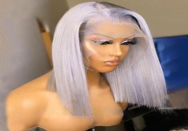 synthetic wigs platinum blonde silkystraight preplucked short bob lace front wig for women 180 density baby hair glueless cosplay7442610, Black 
synthetic wigs platinum blonde silkystraight preplucked short bob lace front wig for women 180 density baby hair glueless cosplay7442610, Black
