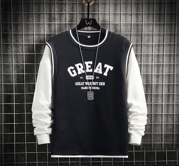 mens hoodies sweatshirts mens sweatshirts hoodies casuafake two pieces sweatshirt men long sleeve letter print sweatshirt for men autumn pul, Black
mens hoodies sweatshirts mens sweatshirts hoodies casuafake two pieces sweatshirt men long sleeve letter print sweatshirt for men autumn pul, Black