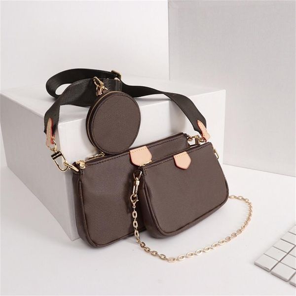 original multi pochette accessories luxurys designers crossbody bags monogrames women fashion bags flower chain shoul258o, Red;black
original multi pochette accessories luxurys designers crossbody bags monogrames women fashion bags flower chain shoul258o, Red;black