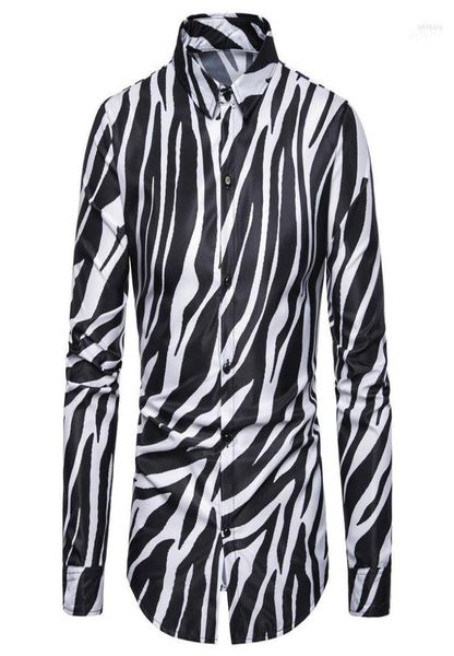 nightclub party zebra striped mens shirts casual slim fit long sleeve camisa social dress chemise homme 3xl1 sybi224481335, White;black
nightclub party zebra striped mens shirts casual slim fit long sleeve camisa social dress chemise homme 3xl1 sybi224481335, White;black