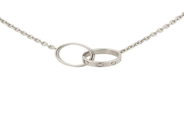 fashion luxury necklace designers screw diamonds double circle love necklaces for couples platinum gold rose pendant stainless ste3262613, Silver
fashion luxury necklace designers screw diamonds double circle love necklaces for couples platinum gold rose pendant stainless ste3262613, Silver