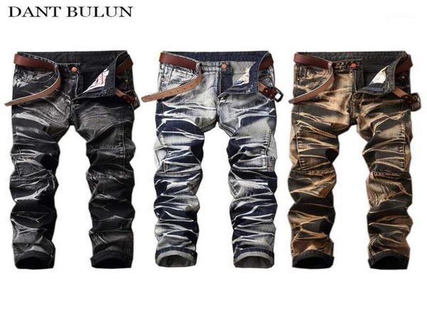 fashion desinger mens jeans washed vintage pants for men clothing slim fit long classical jean5868767, Blue
fashion desinger mens jeans washed vintage pants for men clothing slim fit long classical jean5868767, Blue