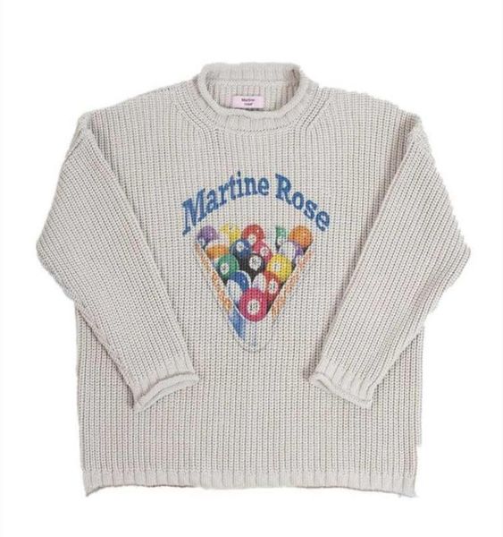 men039s sweaters off shoulder martine rose thick needle crimped knit pullover os style billiard printed sweater6014079, White;black
men039s sweaters off shoulder martine rose thick needle crimped knit pullover os style billiard printed sweater6014079, White;black