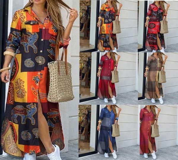 casual dresses women maxi dress desinger clothing fashion printing shirt skirt long dress plus size 3xl 4xl 5xl2662770, Black;gray
casual dresses women maxi dress desinger clothing fashion printing shirt skirt long dress plus size 3xl 4xl 5xl2662770, Black;gray