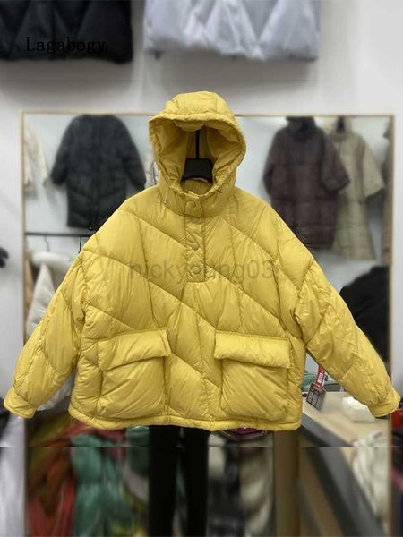 women's down parkas lagabogy 2023 winter new women warm hooded pullover light feather puffer jacket female casual loose white duck down, Black
women's down parkas lagabogy 2023 winter new women warm hooded pullover light feather puffer jacket female casual loose white duck down, Black