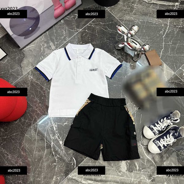 new fashion tracksuits baby clothes sets summer suit size 100-160 cm 2pcs simple polo shirt shirt and patchwork shorts april11, White
new fashion tracksuits baby clothes sets summer suit size 100-160 cm 2pcs simple polo shirt shirt and patchwork shorts april11, White