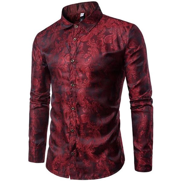 men's embroidery pattern long sleeve shirts retro design thin casual men shirt fashion clothing prom party club even shirts234s, White;black
men's embroidery pattern long sleeve shirts retro design thin casual men shirt fashion clothing prom party club even shirts234s, White;black