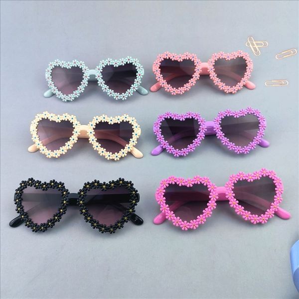 sweet girls flowers sunglasses kids love hearts frame uv 400 beach eyewear kid's sunblock children princess adumbral s0372, Blue
sweet girls flowers sunglasses kids love hearts frame uv 400 beach eyewear kid's sunblock children princess adumbral s0372, Blue