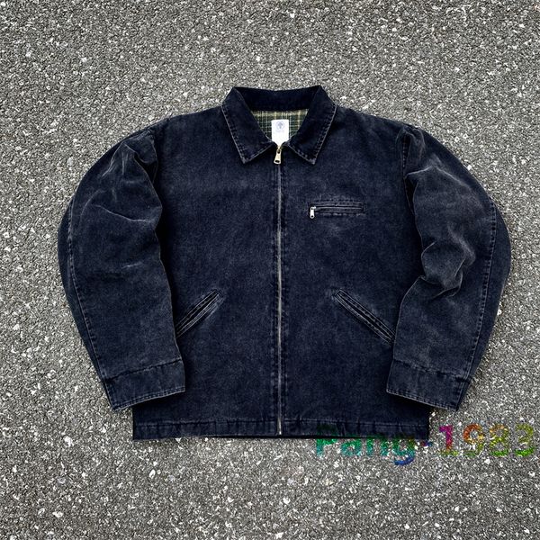 men s jackets zipper saint michael baseball men women 1 quality heavy fabric keep warm coat washed vintage work jacket 230821, Black;brown
men s jackets zipper saint michael baseball men women 1 quality heavy fabric keep warm coat washed vintage work jacket 230821, Black;brown