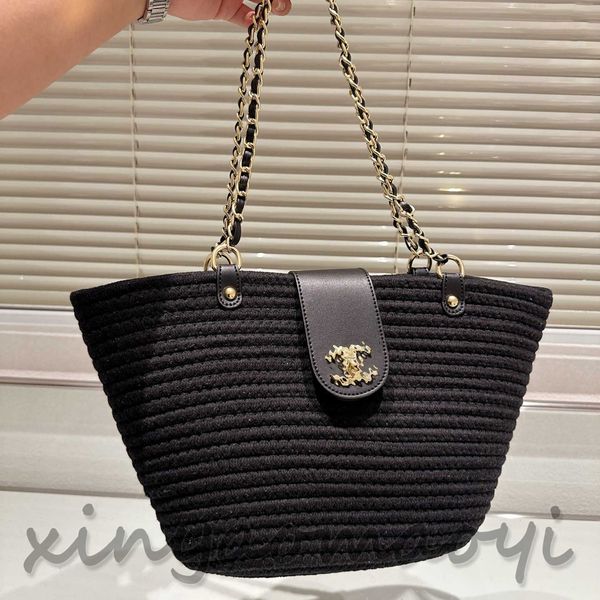 ch black straw bag, designer bag, basket bag, woven bag shopping bag, women's beach bag, tote bag, underarm bag, shoulder bag 104679-10
ch black straw bag, designer bag, basket bag, woven bag shopping bag, women's beach bag, tote bag, underarm bag, shoulder bag 104679-10