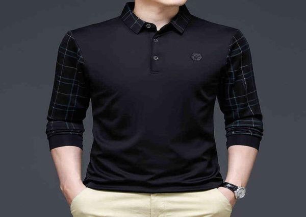 ymwmhu fashion solid polo shirt men korean fashion clothing long sleeve casual fit slim man polo shirt button collar 2202094524846, White;black
ymwmhu fashion solid polo shirt men korean fashion clothing long sleeve casual fit slim man polo shirt button collar 2202094524846, White;black