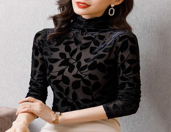 autumn winter long sleeve turtleneck pullover black velvet blouse womens and blouses underwear 2106015494721, White
autumn winter long sleeve turtleneck pullover black velvet blouse womens and blouses underwear 2106015494721, White