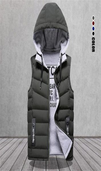brand men039s vest winter sleeveless jackets down vest men hooded warm new casual outwear hat detachable outer vest chalecos 209717056, Black;white
brand men039s vest winter sleeveless jackets down vest men hooded warm new casual outwear hat detachable outer vest chalecos 209717056, Black;white