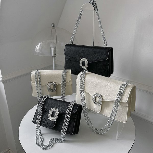 Sales factory women shoulder bags 2 colors niche design Litchi pattern handbag daily Joker solid color leather backpack sweet little fresh diamond chain bag 7913#, Image colors
Sales factory women shoulder bags 2 colors niche design Litchi pattern handbag daily Joker solid color leather backpack sweet little fresh diamond chain bag 7913#, Image colors
