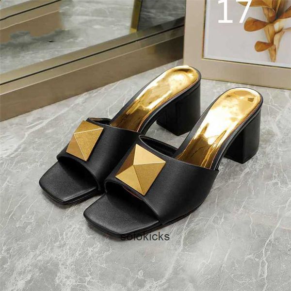 04-027 valentinolies fashion sandals luxury design women high heel leather letter slippers wedding party casual, Black
04-027 valentinolies fashion sandals luxury design women high heel leather letter slippers wedding party casual, Black