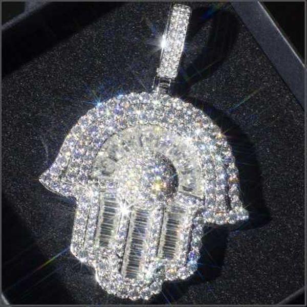 pass diamond tester wholesale ice out vvs moissanite 925 silver 1.5inch lucky hamsa hand pendant islam hip hop men necklace
pass diamond tester wholesale ice out vvs moissanite 925 silver 1.5inch lucky hamsa hand pendant islam hip hop men necklace