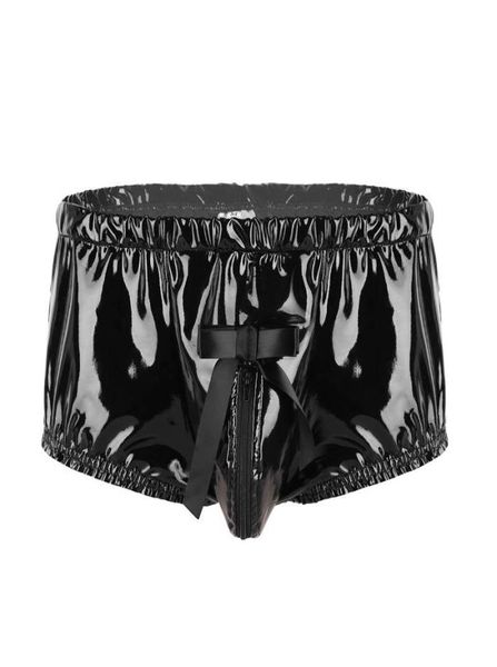 underpants mens exotic lingerie patent leather underwear wet look zippered bulge pouch back frilly ruffled high cut low rise brief3605172, Black;white
underpants mens exotic lingerie patent leather underwear wet look zippered bulge pouch back frilly ruffled high cut low rise brief3605172, Black;white