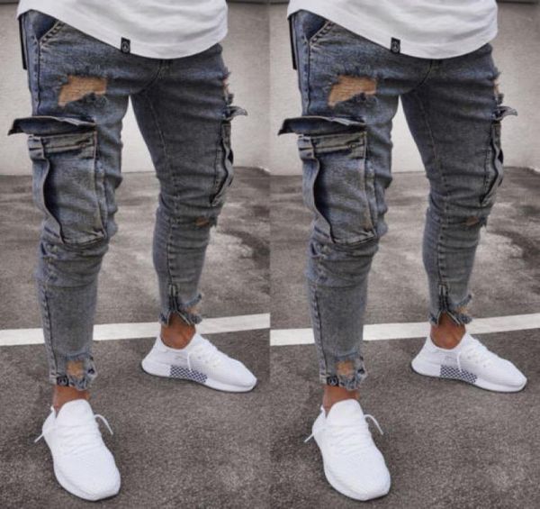 fashion men039s ripped skinny biker jeans frayed slim fit long denim pants hole biker jeans83359384928289, Blue
fashion men039s ripped skinny biker jeans frayed slim fit long denim pants hole biker jeans83359384928289, Blue