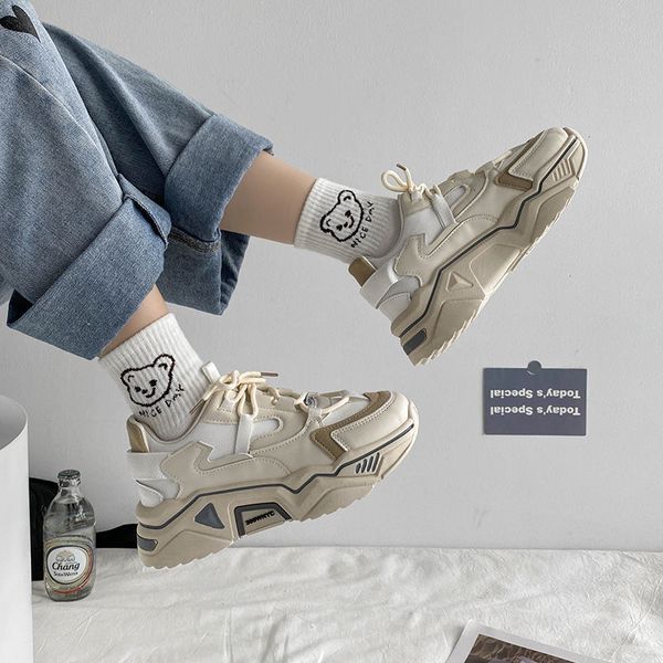 dress shoes 2023 fashion patchwork woman vulcanize autumn platform women's sneakers breathable mesh lady footwear casual 230818, Black
dress shoes 2023 fashion patchwork woman vulcanize autumn platform women's sneakers breathable mesh lady footwear casual 230818, Black