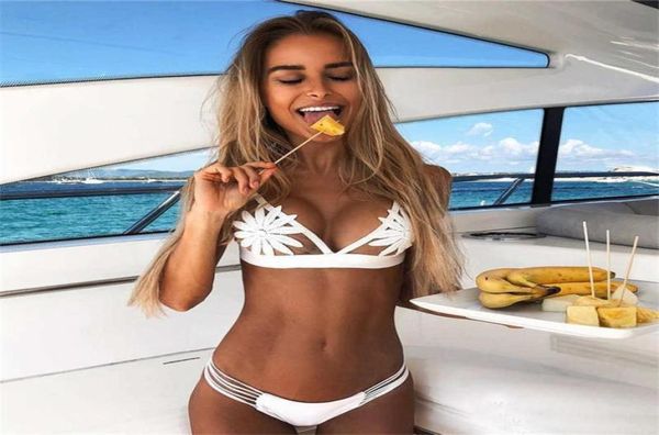 women summer swimwear bikini set bra tie side gstring thong beach triangle hollow out suit swimsuit bathing women039s6483610, White;black
women summer swimwear bikini set bra tie side gstring thong beach triangle hollow out suit swimsuit bathing women039s6483610, White;black