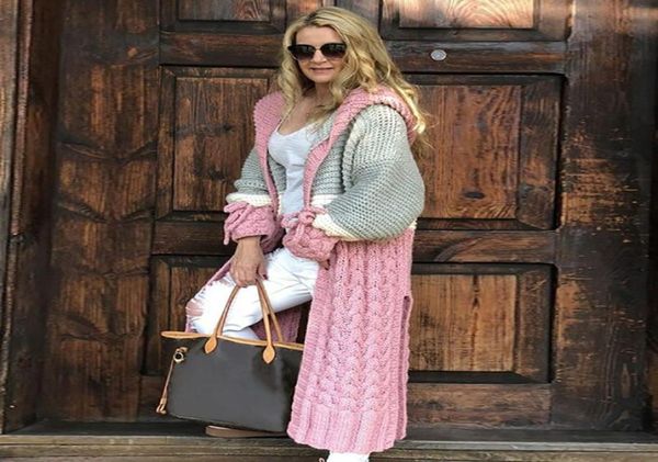 women hooded long cardigan patchwork winter warm sweater female long sleeve candy color knitted open stitch coat outwears2824482, White
women hooded long cardigan patchwork winter warm sweater female long sleeve candy color knitted open stitch coat outwears2824482, White