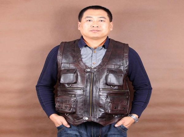 leather vest mens sleeveless jackets pockets vests waistcoat autumn winter dark brown l6xl new arrival genuine5589446, Black;white
leather vest mens sleeveless jackets pockets vests waistcoat autumn winter dark brown l6xl new arrival genuine5589446, Black;white