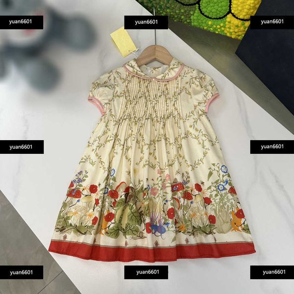 luxury girls dress kids designer clothes fruit pattern printing baby dress size 100160 summer pleated skirt new product april0, Red;yellow
luxury girls dress kids designer clothes fruit pattern printing baby dress size 100160 summer pleated skirt new product april0, Red;yellow