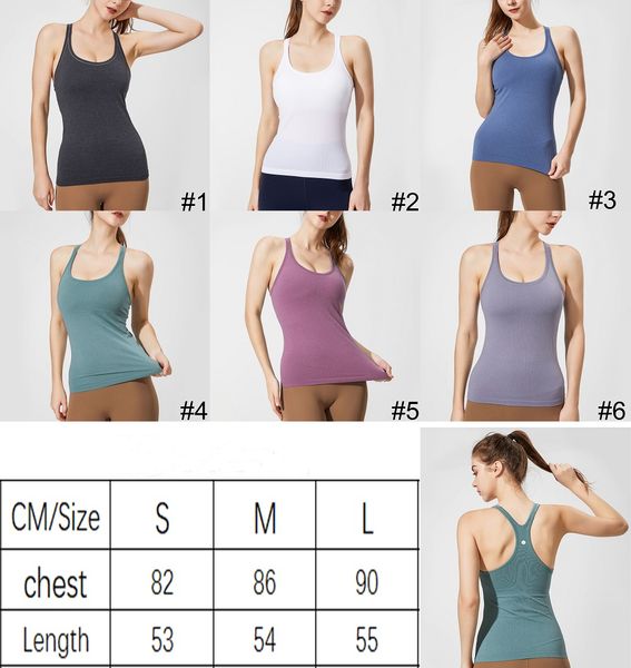 lu ribbed slim fit gym fitness workout tank women racerback sport training vest sleeveless shirts with built in bra 2023ss leisure trend
lu ribbed slim fit gym fitness workout tank women racerback sport training vest sleeveless shirts with built in bra 2023ss leisure trend