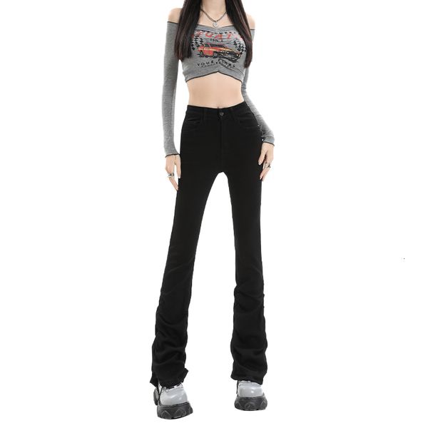 women's jeans trendy style black stacked pant high waist straight leg y2k flare 230821, Blue
women's jeans trendy style black stacked pant high waist straight leg y2k flare 230821, Blue