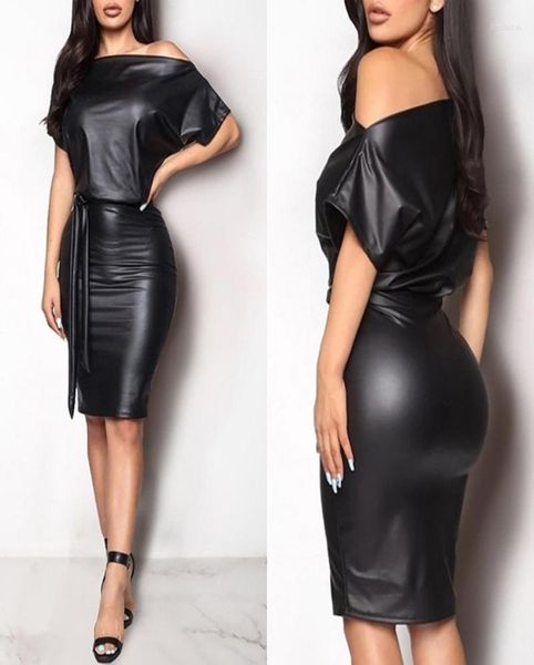 women pu leather mini dress black crew neck wet look bodycon bandage party club plus size casual dresses7643758, Black;gray
women pu leather mini dress black crew neck wet look bodycon bandage party club plus size casual dresses7643758, Black;gray