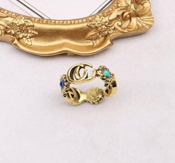 uality 18k gold plated brand letter band rings for mens womens fashion designer brand letters turquoise crystal metal daisy r7100519, Slivery;golden
uality 18k gold plated brand letter band rings for mens womens fashion designer brand letters turquoise crystal metal daisy r7100519, Slivery;golden