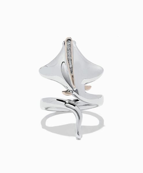 choucong ins sell wedding rings simple fashion jewelry 925 sterling silver rose gold fill double color cz crystal devil fish e2359147, Slivery;golden
choucong ins sell wedding rings simple fashion jewelry 925 sterling silver rose gold fill double color cz crystal devil fish e2359147, Slivery;golden