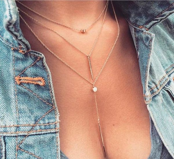 lackingone womens multilayer necklace small dots delicate necklaces elegant and leisure design for women8503877, Silver
lackingone womens multilayer necklace small dots delicate necklaces elegant and leisure design for women8503877, Silver