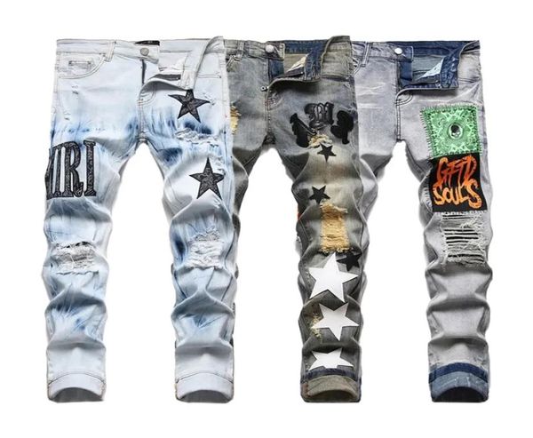 2023 designer mens jeans pants ripped high street fashion brand pantalones vaqueros para hombre motorcycle embroidery trendy long 6771777, Blue
2023 designer mens jeans pants ripped high street fashion brand pantalones vaqueros para hombre motorcycle embroidery trendy long 6771777, Blue