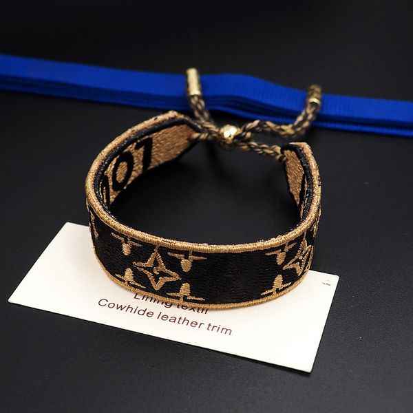 designer bracelet fashion embroidery bracelet pure cotton for mens jewlery designer for women couples bracelet, Golden;silver
designer bracelet fashion embroidery bracelet pure cotton for mens jewlery designer for women couples bracelet, Golden;silver
