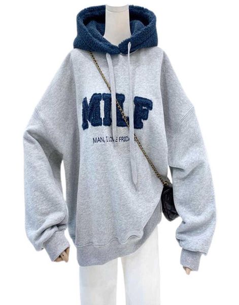 hoodies women sweatshirts letter milf print wool pullovers loose korean style jacket full sleeve casual winter jacket 2105287912255, Black
hoodies women sweatshirts letter milf print wool pullovers loose korean style jacket full sleeve casual winter jacket 2105287912255, Black