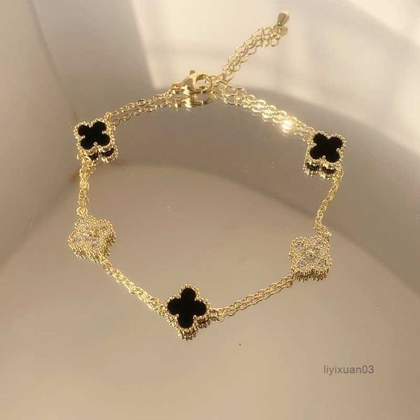 4/four leaf clover bracelets bracelet love bangle butterfly for women 18k gold plated partner armband chain jewelry charm vmrc, Black
4/four leaf clover bracelets bracelet love bangle butterfly for women 18k gold plated partner armband chain jewelry charm vmrc, Black
