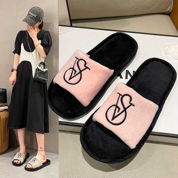 velvet flat mules vs platform slippers letter emboridery emboridered warm sandals soft fleece soles l slider flip flops casual shoes men wom, Black
velvet flat mules vs platform slippers letter emboridery emboridered warm sandals soft fleece soles l slider flip flops casual shoes men wom, Black