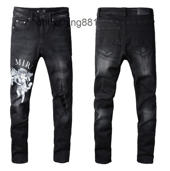 designer men jeans amirs pants trend amirs street trendy angel pattern black hole elastic tight legged jeans 8172069128, Blue
designer men jeans amirs pants trend amirs street trendy angel pattern black hole elastic tight legged jeans 8172069128, Blue