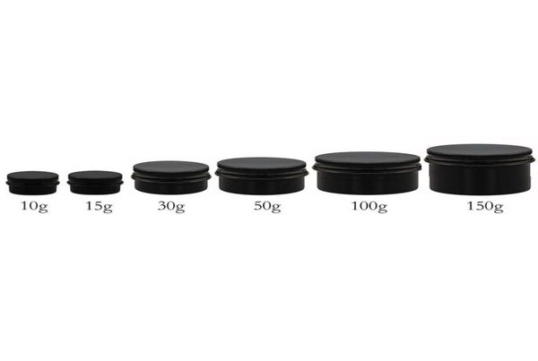 100pcslot 10g 15g 30g 50g 100g 150g black empty aluminum jar 50gram metal cream jar 150g aluminum tin cosmetic container matte bl6529400
100pcslot 10g 15g 30g 50g 100g 150g black empty aluminum jar 50gram metal cream jar 150g aluminum tin cosmetic container matte bl6529400
