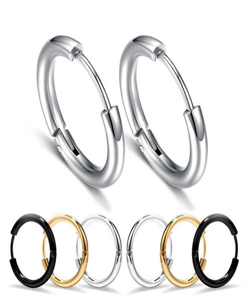 hoop earring ear nail ornaments fashion male 316l stainless steel black simple personality circle ear ring ear buckle huggie4155946, Golden;silver
hoop earring ear nail ornaments fashion male 316l stainless steel black simple personality circle ear ring ear buckle huggie4155946, Golden;silver