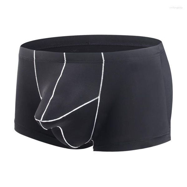 underpants fashion ru us asian mens teenage ice silk soft thin sport lingerie boxer underwear gay big pouch bag, Black;white
underpants fashion ru us asian mens teenage ice silk soft thin sport lingerie boxer underwear gay big pouch bag, Black;white