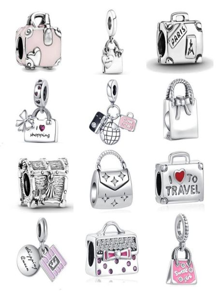 new silver fashion bag series pendant amulet fit p original women bracelet diy fine dangle 925 jewelry suitcase bead charm1299164, Bronze;silver
new silver fashion bag series pendant amulet fit p original women bracelet diy fine dangle 925 jewelry suitcase bead charm1299164, Bronze;silver