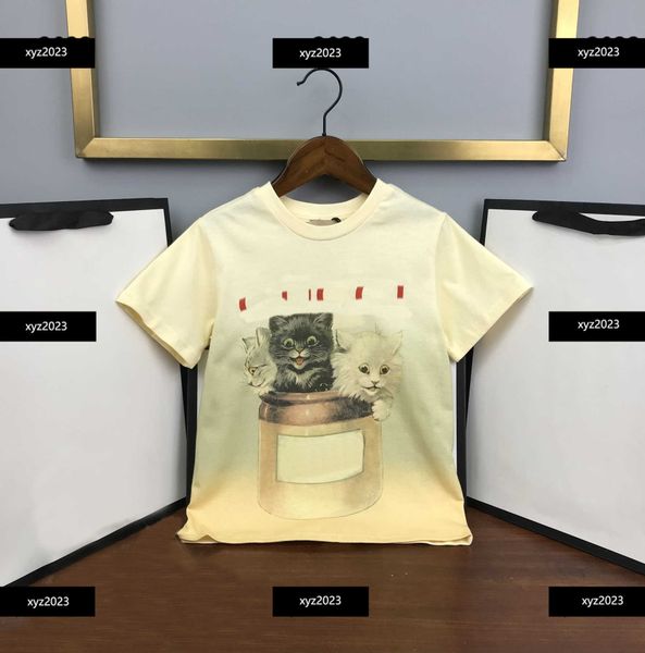 23ss kids short sleeve baby t-shirt child clothing stylish kitty printing design new arrivals size 100-160 cm mar17, Blue
23ss kids short sleeve baby t-shirt child clothing stylish kitty printing design new arrivals size 100-160 cm mar17, Blue
