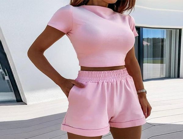 women039s 2piece outfit set cozy sport fitness set solid color round neck crop short sleeve short high waist pants set sx9339690, White
women039s 2piece outfit set cozy sport fitness set solid color round neck crop short sleeve short high waist pants set sx9339690, White