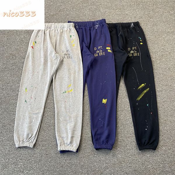 23ss new ga depts splash ink graffiti letters cotton black gray dark blue loose versatile men and women casual drawstring pants
23ss new ga depts splash ink graffiti letters cotton black gray dark blue loose versatile men and women casual drawstring pants