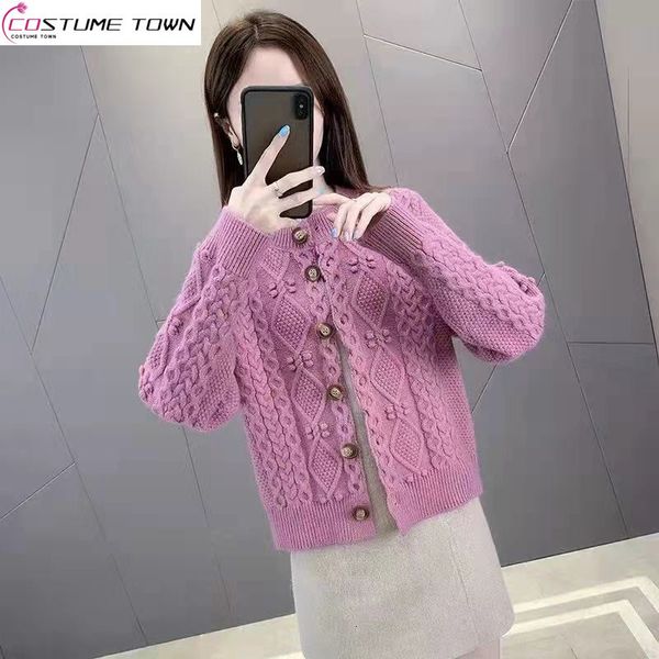 women's knits tees 2023 spring and autumn pure knitted cardigan style outwear loose short sweater coat trend 230821, White
women's knits tees 2023 spring and autumn pure knitted cardigan style outwear loose short sweater coat trend 230821, White